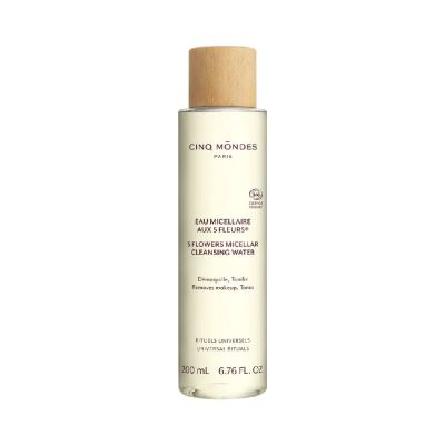 CINQ MONDES Eau Micellaire aux 5 Fleurs 200 ml